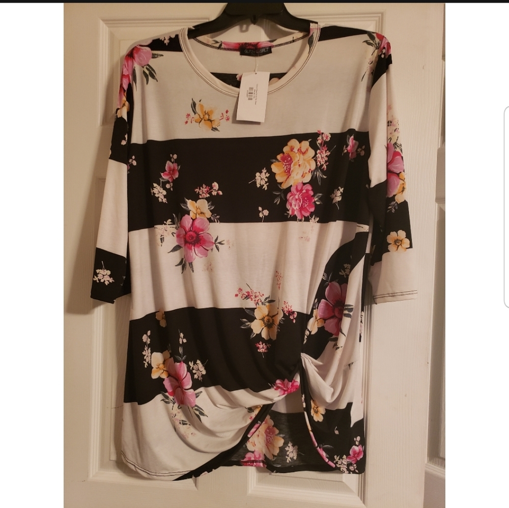 3/4 sleeve shirt